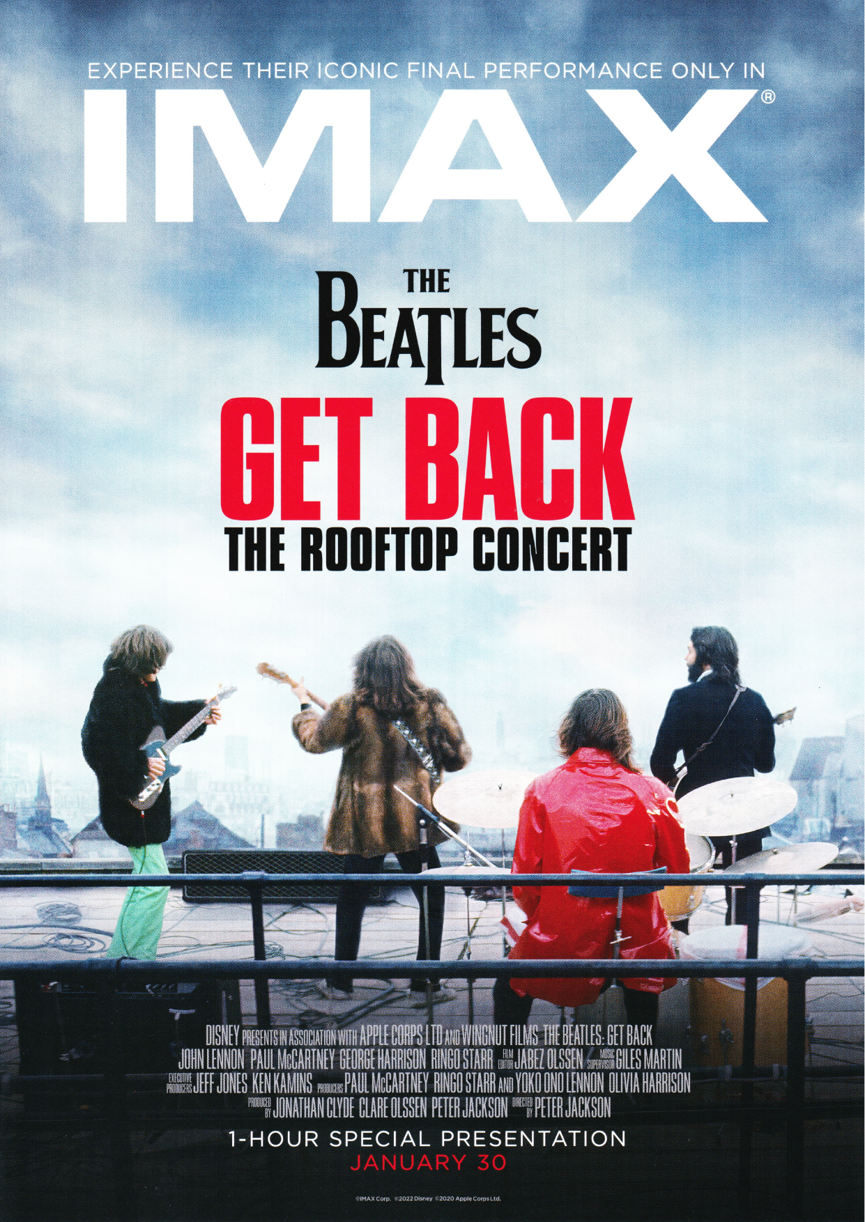 The Beatles - Get Back - Rooftop Concert